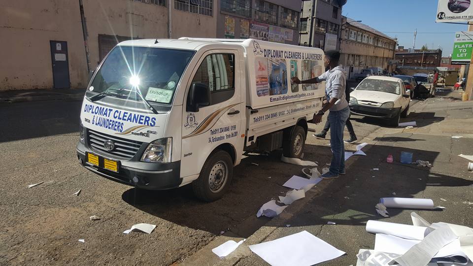 Diplomat Cleaners Truck